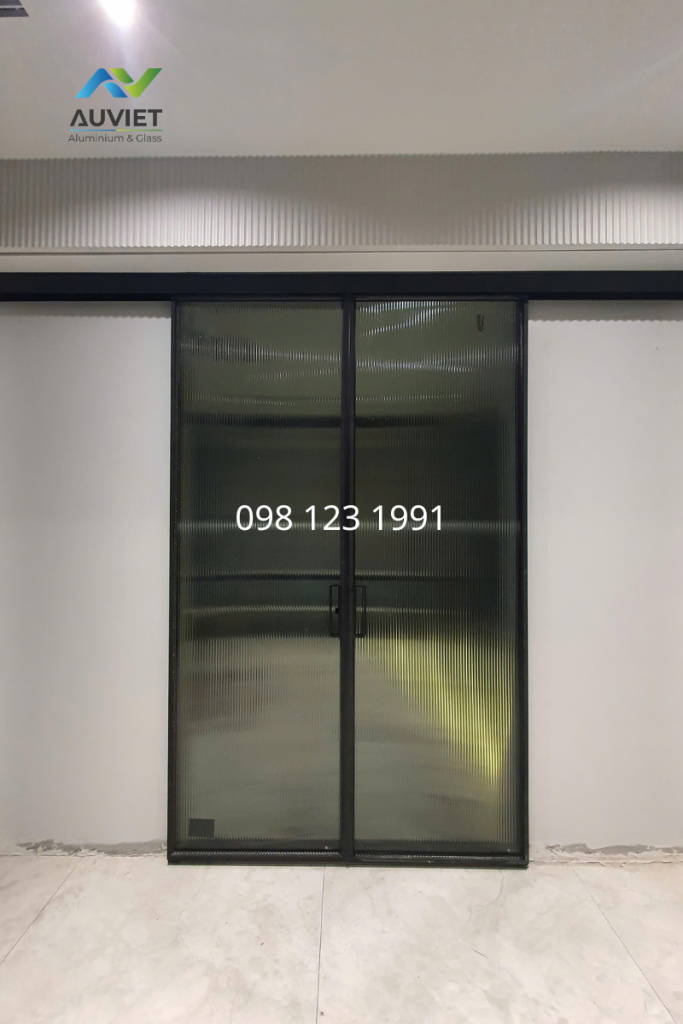 Cửa Slim không ray dưới